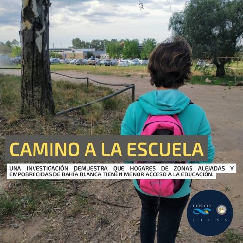 Camino a la escuela y distancias con los hogares