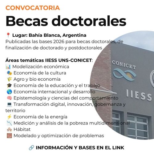 Áreas temáticas y bases para becas CONICET 2026