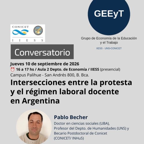 Conversatorio del Grupo de Economía de la Educación