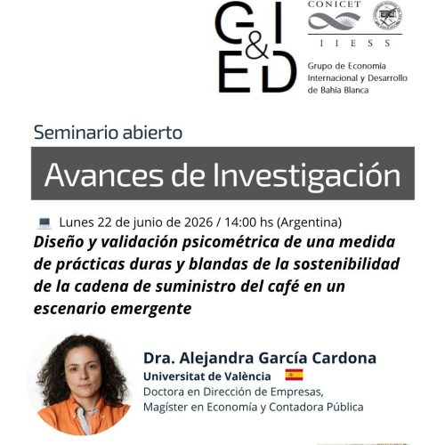 Seminario del Grupo de Economía Internacional y Desarrollo (GEID)