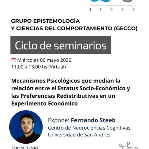 Seminario sobre mecanismos psicológicos y estatus