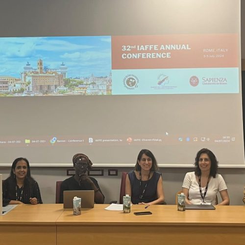 Ponencia en la International Association For Feminist Economics